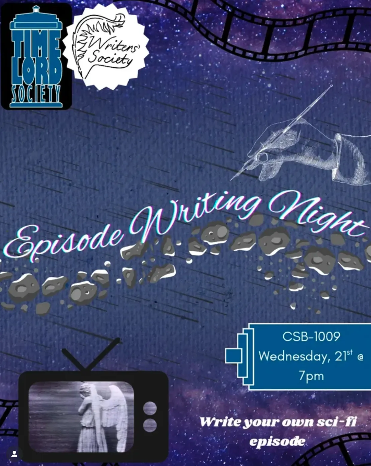 Episode Writing Night — Time Lord Society Collab