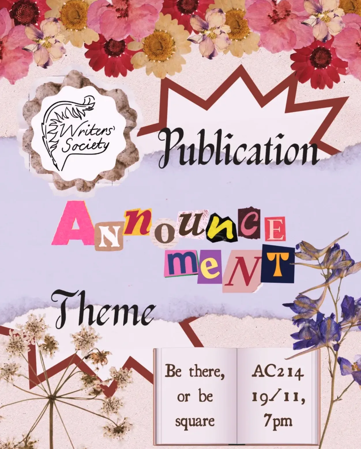 Publication Theme Announcement